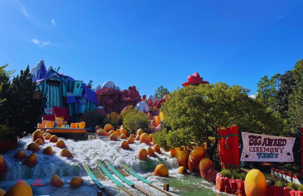 Flume Water Ride at Islands of Adventure