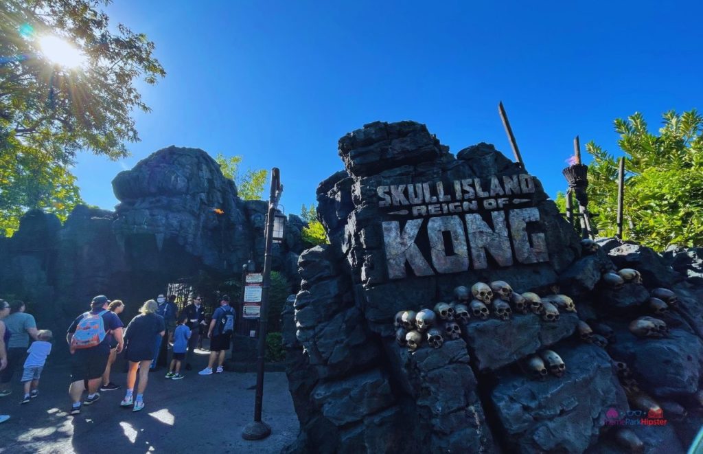 Skull Island Reign of Kong Ride Entrance Islands of Adventure. Keep reading to learn how to have the best Universal Orlando Solo Trip for Travelers going to theme parks alone.