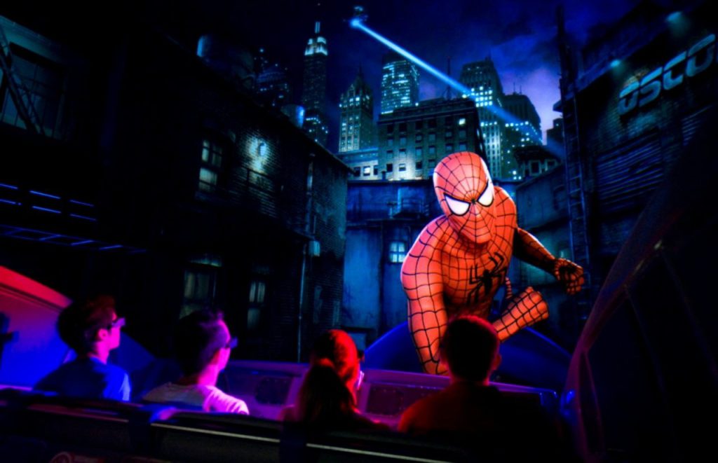 Spider Man Ride Photo Credit Universal Orlando Resort. One of the best rides at Universal Orlando Resort.