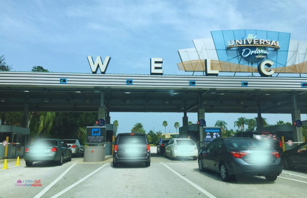 Universal Orlando Parking Gate. Parking at Universal Studios.