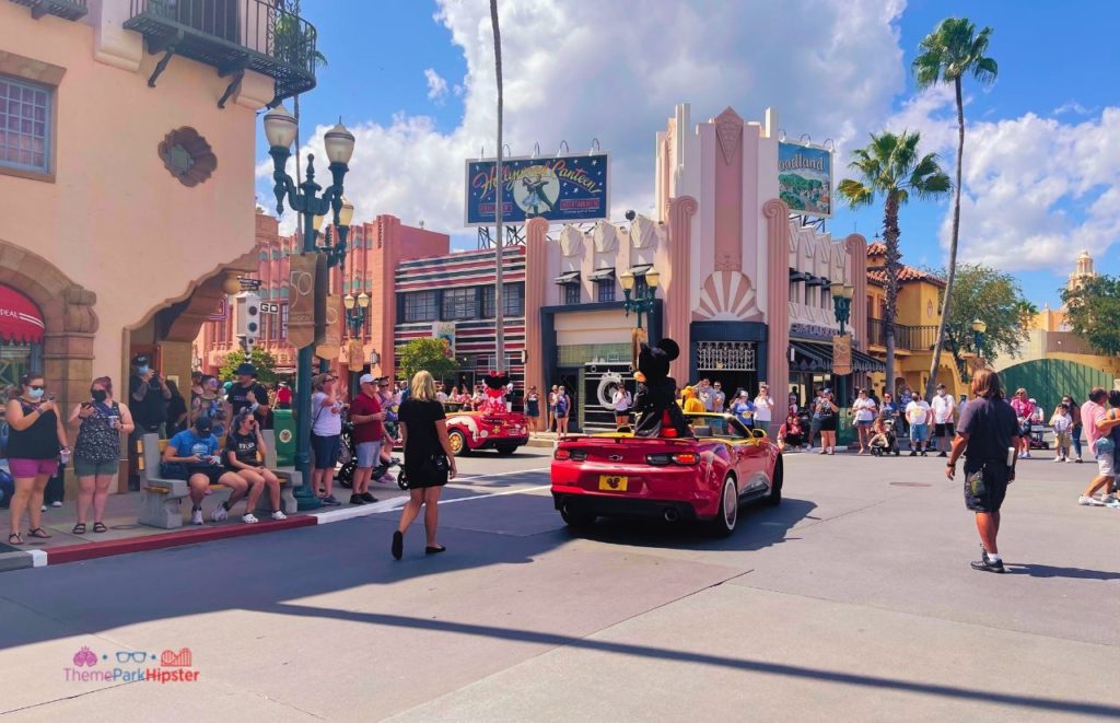 Disney Hollywood Studios Mickey Mouse Cavalcade Parade. Keep reading to know the best days to go to Hollywood Studios and how to use the Disney Hollywood Studios Crowd Calendar.
