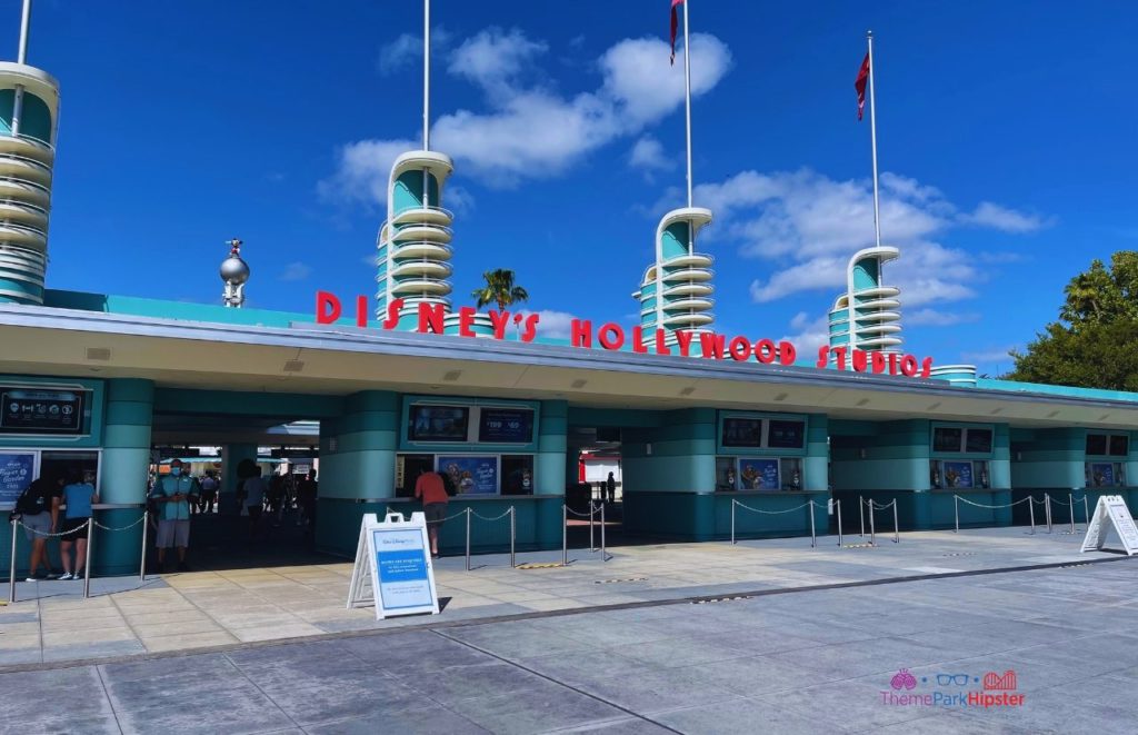 Disney Hollywood Studios Ticket Gates. Keep reading for you perfect Disney World itinerary.