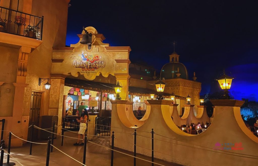 Epcot Mexico Pavilion Gran Fiesta Tour Entrance Area Queue Line