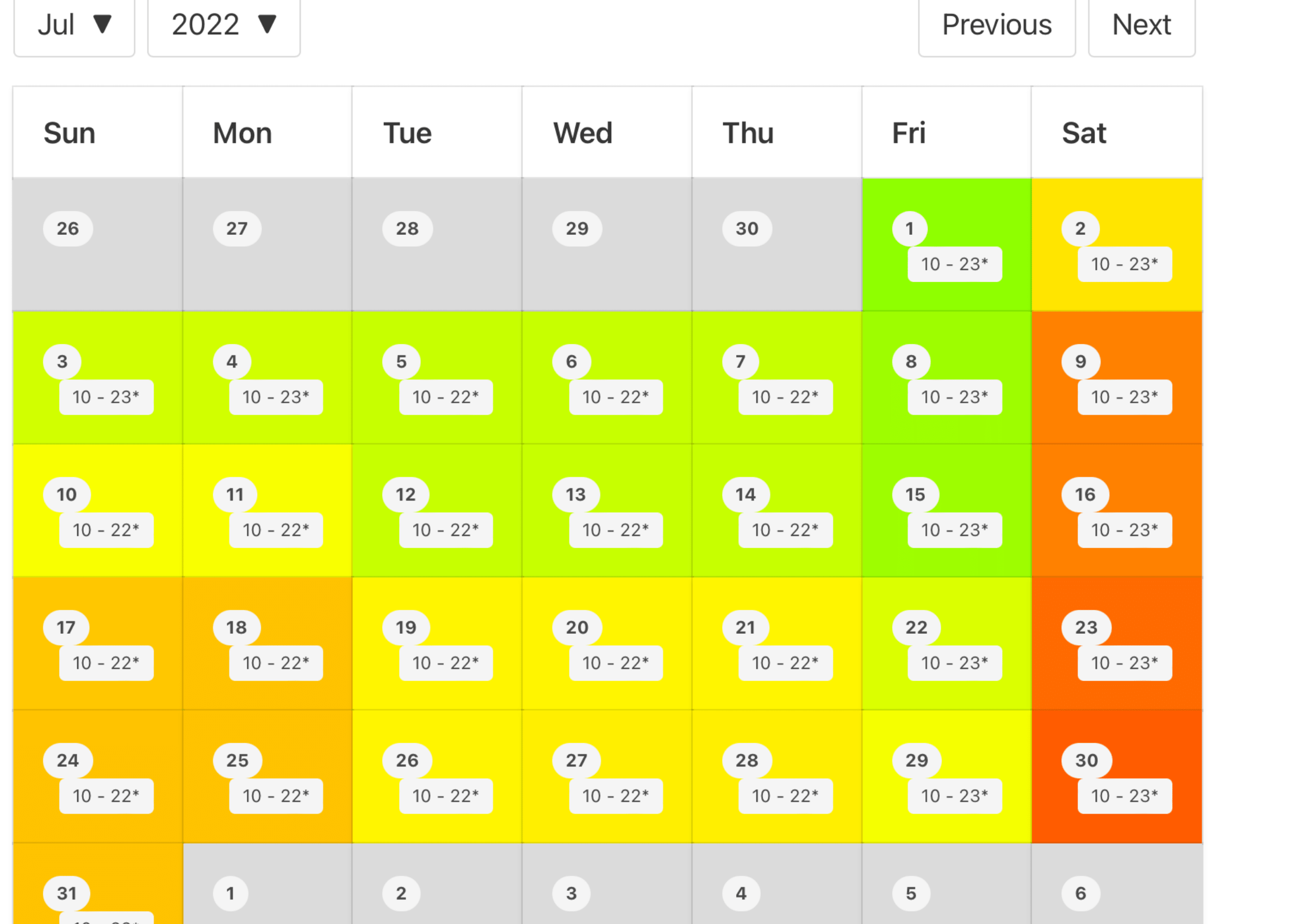Christmas In July Cedar Point 2022 Cedar Point Crowd Calendar: Avoid The Long Lines For 2022! -  Themeparkhipster
