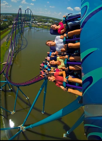 Mako Roller Coaster SeaWorld Orlando 4