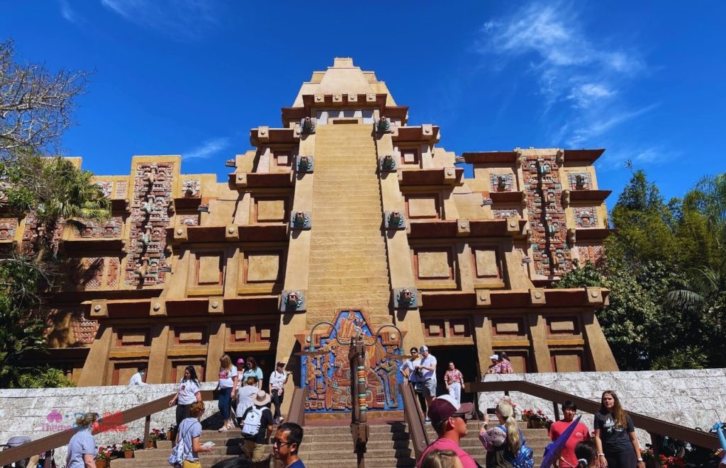 Mexico Pavilion at Epcot Pyramid Entrance