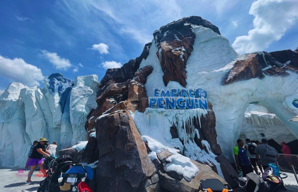 SeaWorld Orlando Empire of the Penguin Entrance. Keep reading to learn more about the best SeaWorld Orlando restaurants.