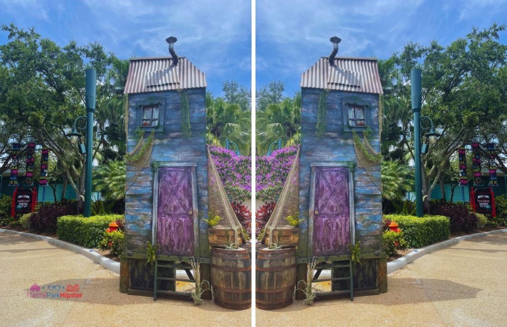 SeaWorld Orlando Howl O Scream House in Daytime. Keep reading to find out more about the special events at SeaWorld Orlando. 