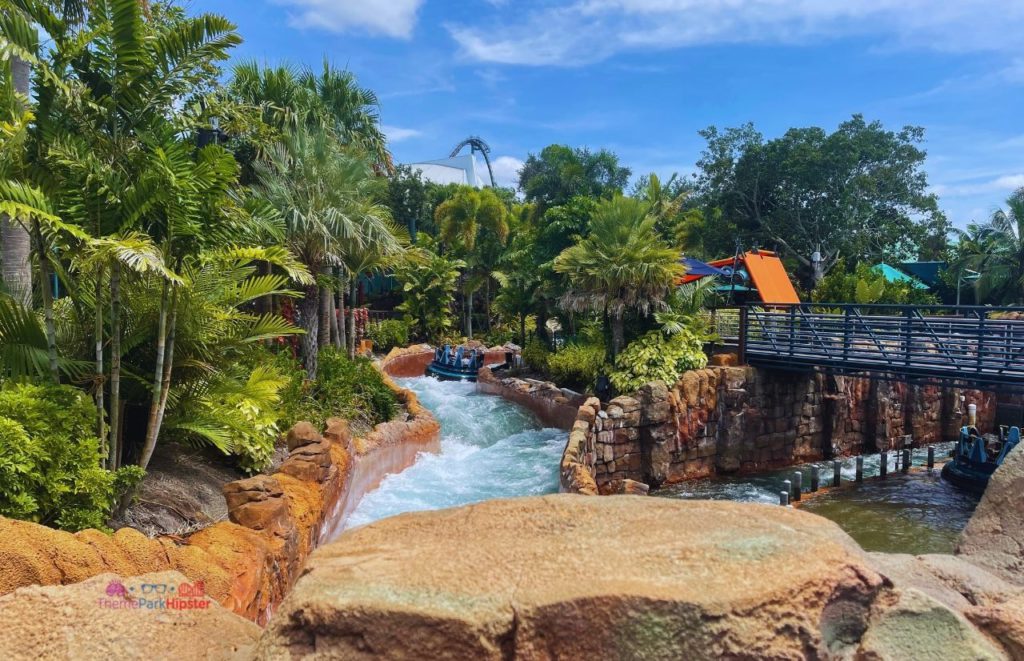 SeaWorld Orlando Infinity Falls Water Ride. Keep reading to get the best SeaWorld Orlando tips, secrets and hacks.