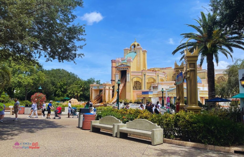 SeaWorld Orlando Journey to Atlantis Water Ride. Keep reading to know what to pack for an amusement park and have the best theme park packing list.