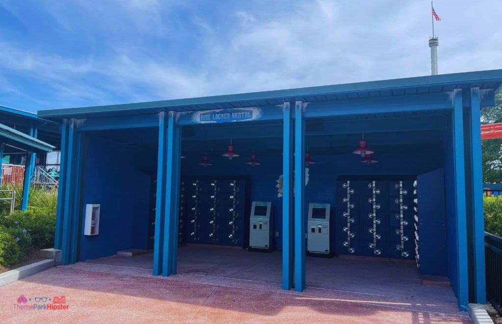 SeaWorld Orlando Locker Area near Icebreaker