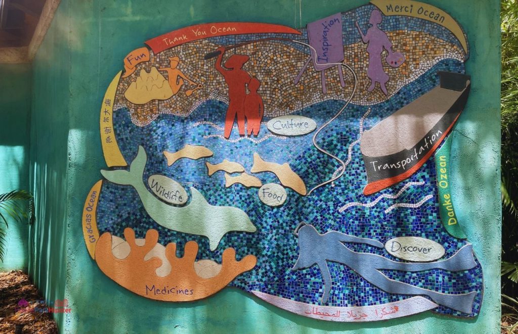 SeaWorld Orlando Mosaic Artwork