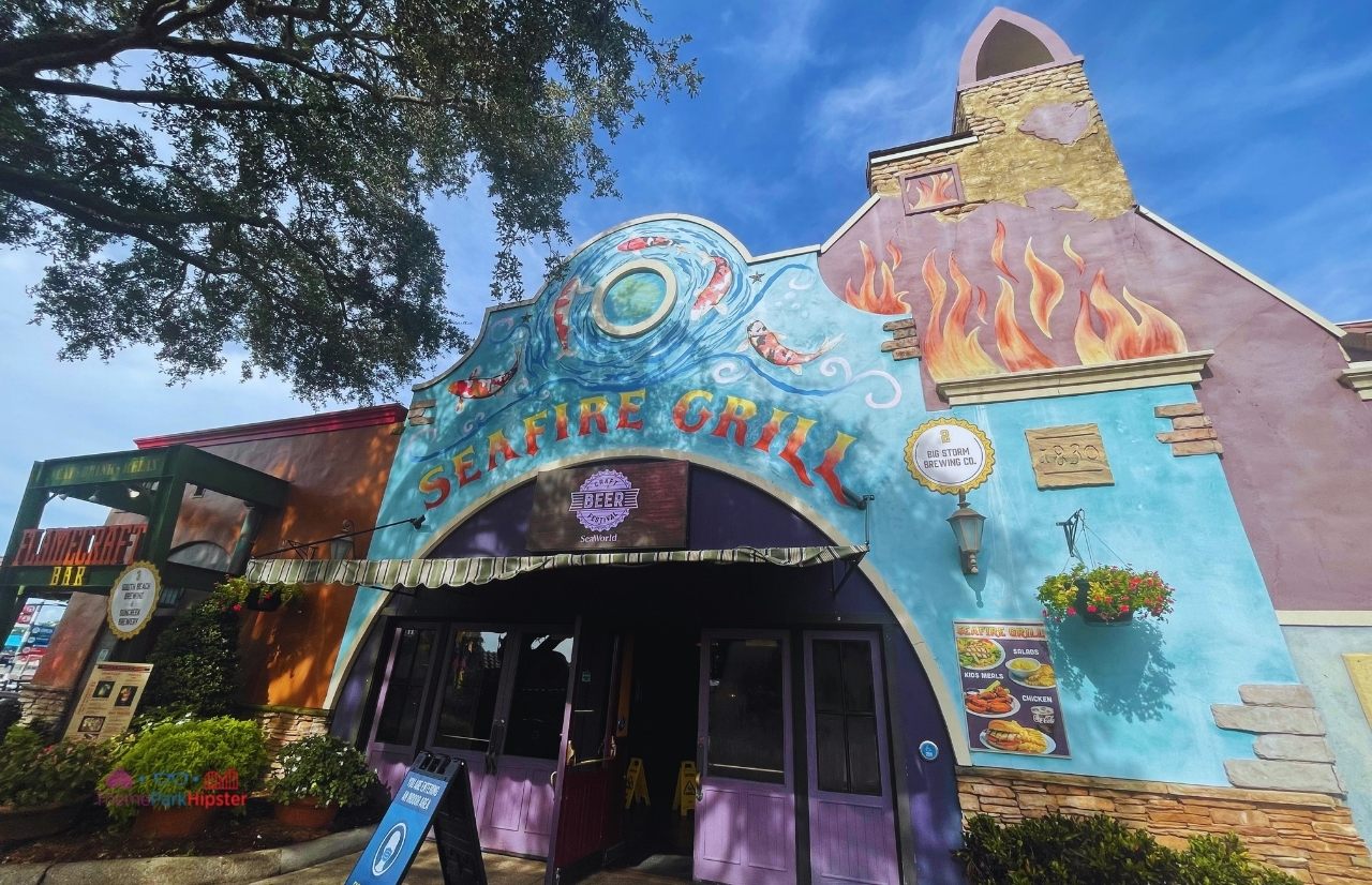 SeaWorld Orlando Seafire Grill Entrance