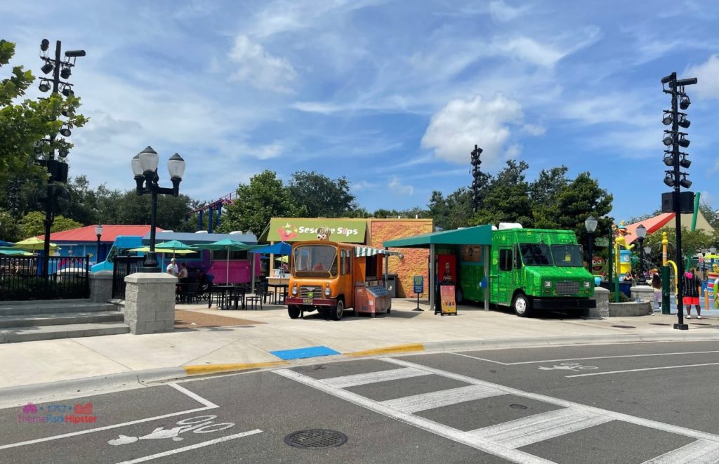 SeaWorld Orlando Sesame Street Land Play Area and Food Trucks. Keep reading to learn more about the best SeaWorld Orlando restaurants.