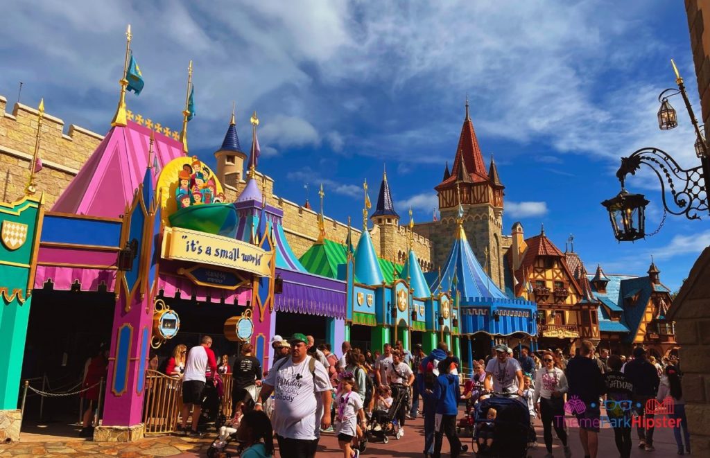 Disney Magic Kingdom Fantasyland it’s a small world ride entrance
