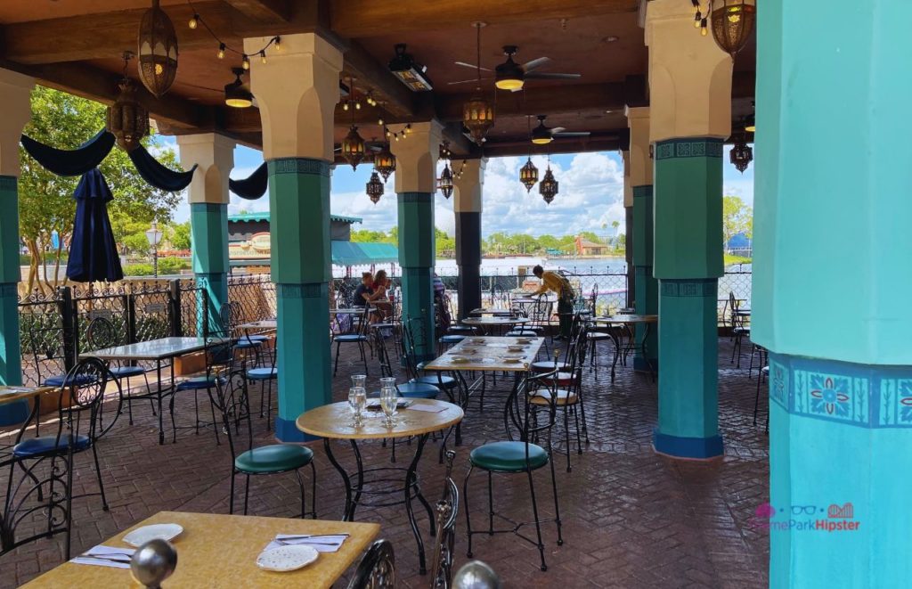 Epcot Spice Road Table Outdoor Area in Morocco Pavilion