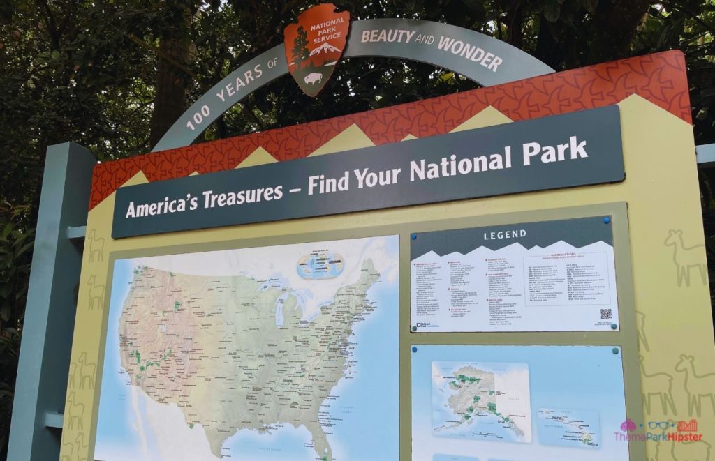 Rafiki's Planet Watch Conservation Station at Disney Animal Kingdom National Parks Map