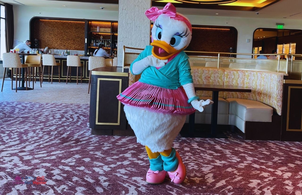 Topolino’s Terrace at Disney’s Riviera Resort Daisy Duck at Character Dining