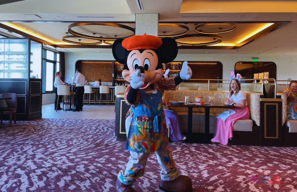 Topolino’s Terrace at Disney’s Riviera Resort Mickey Mouse Character Dining