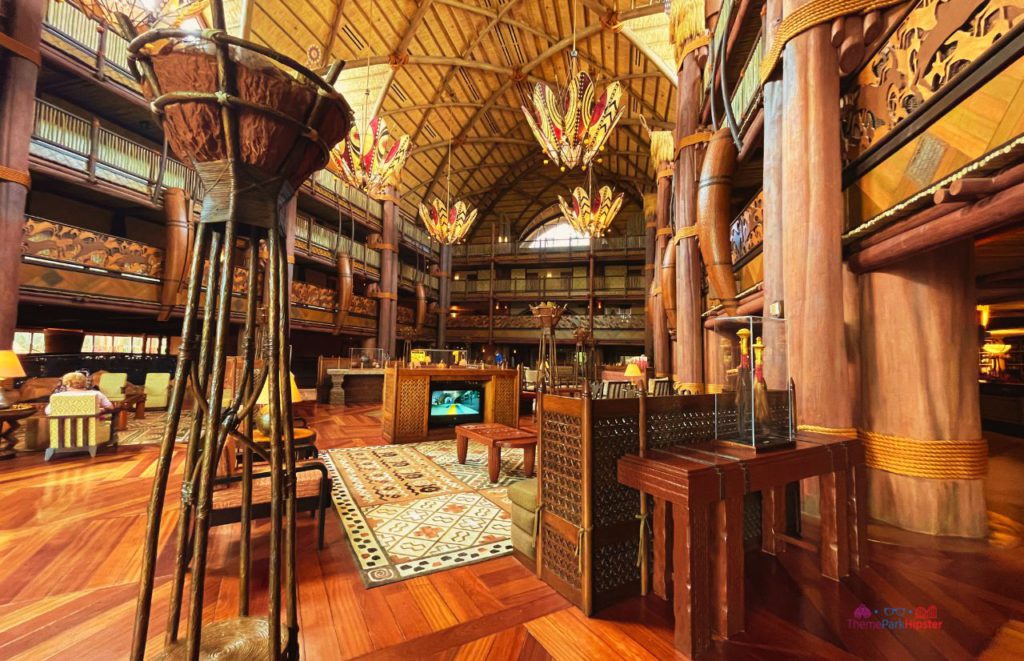 Animal Kingdom Lodge lobby