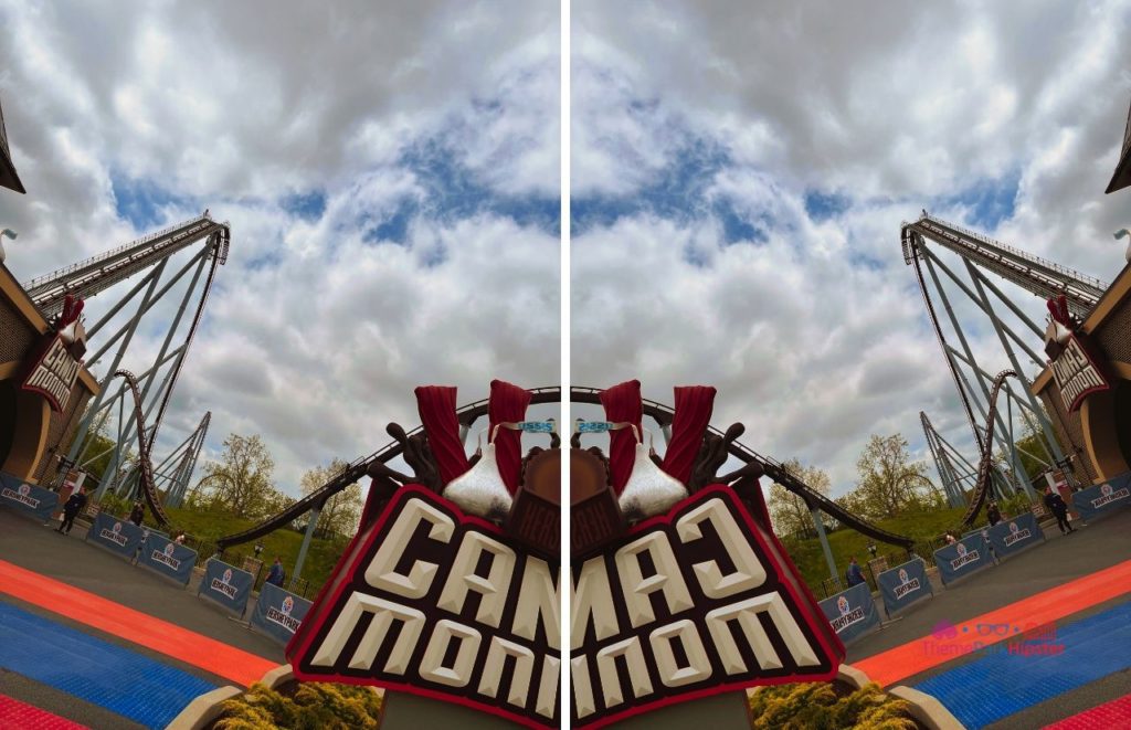 Candymonium roller coaster entrance at Hersheypark. Keep reading to find out about all the things to do near Hersheypark.
