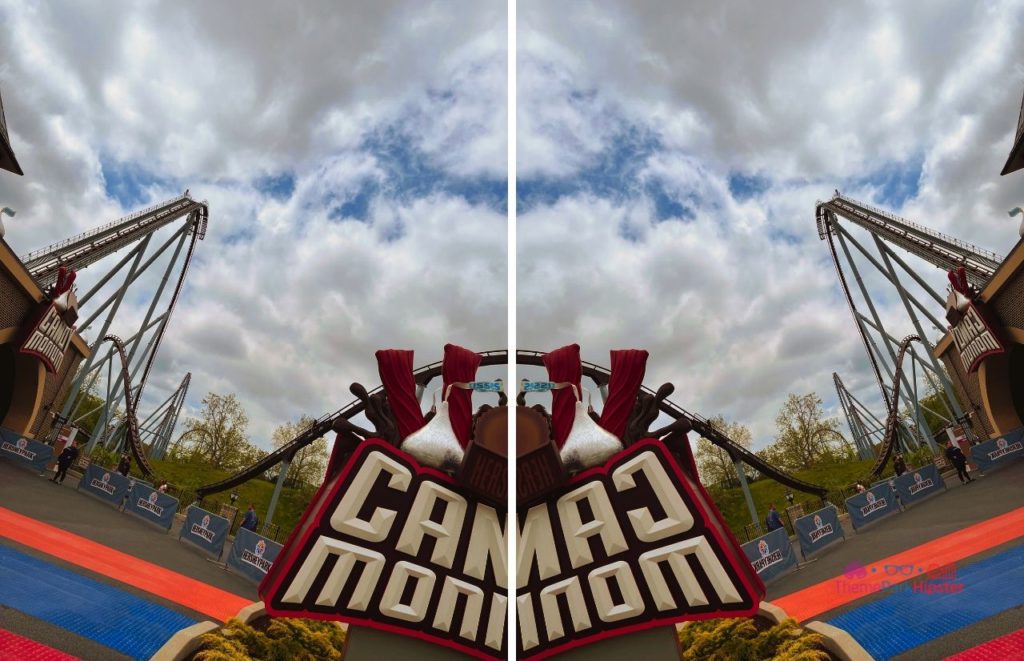 Candymonium roller coaster entrance at Hersheypark. Keep reading to find out about all the things to do near Hersheypark.