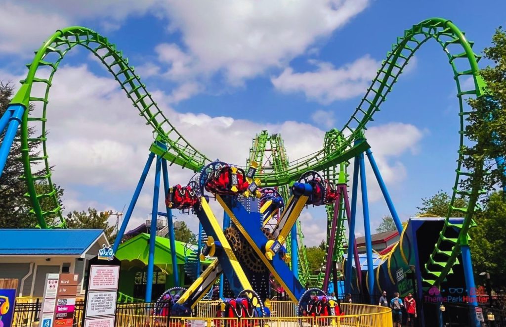 Jolly Rancher Remix roller coaster at Hershey park. Keep reading to learn more about all the things to do around Hersheypark.