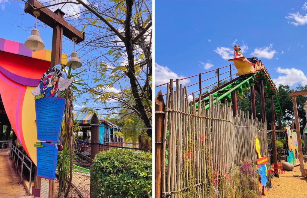 Busch Gardens Tampa Bay Air Grover Roller Coaster