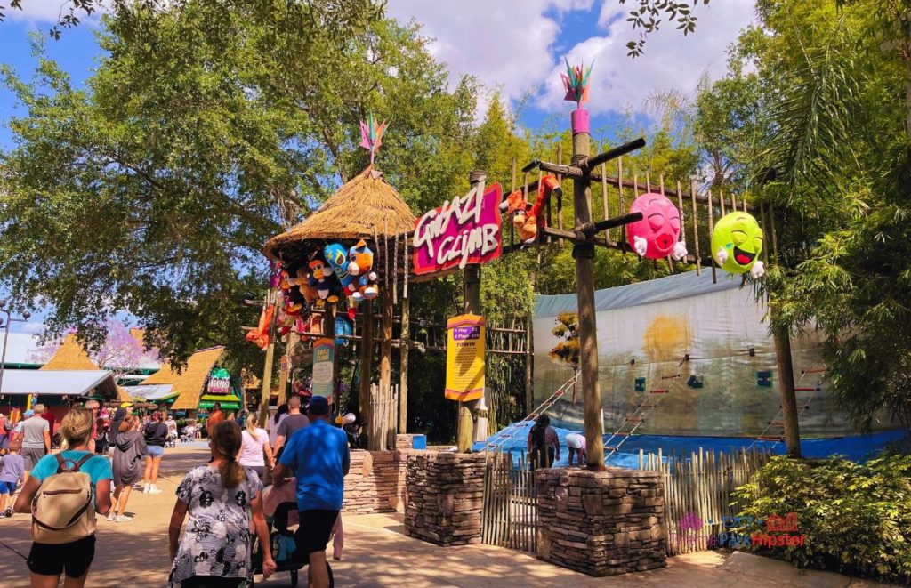 Busch Gardens Tampa Bay Gwazi Climb area