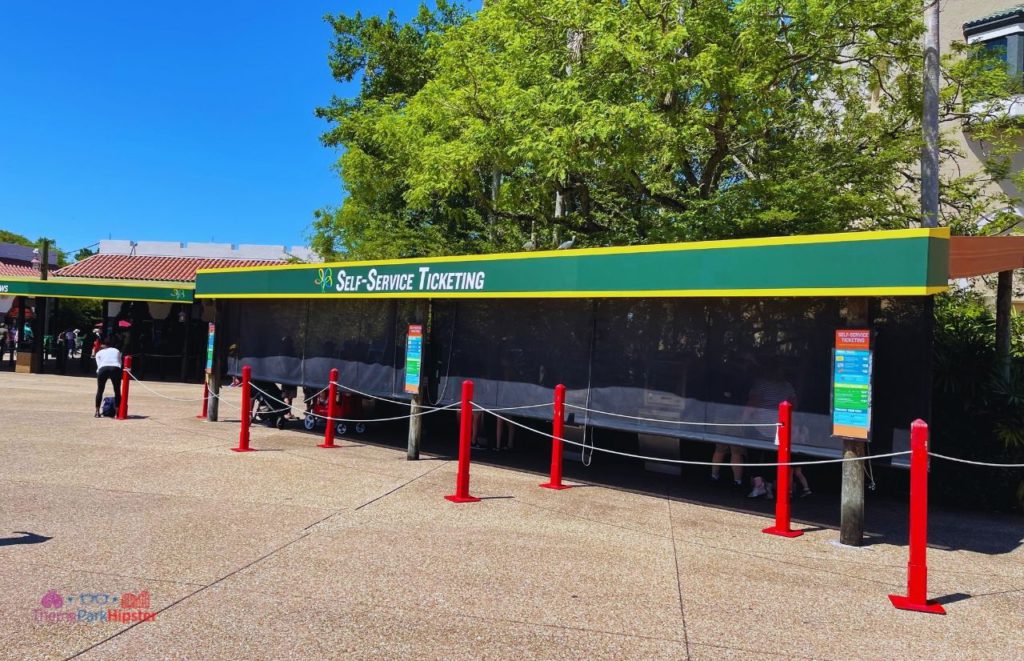 Busch Gardens Tampa Bay Self Service Ticket Kiosk. Keep reading to know where to find cheap tickets for theme parks in Florida.