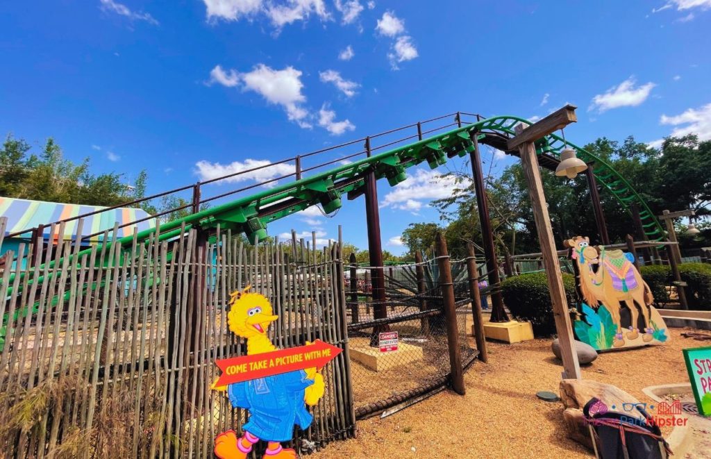 Busch Gardens Tampa Bay Sesame Street Land Roller Coaster. One of the must do at Busch Gardens Tampa.