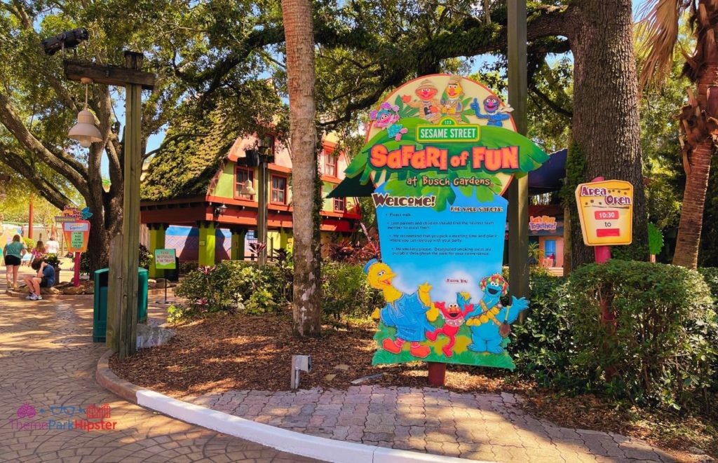 Busch Gardens Tampa Bay Sesame Street Safari of Fun