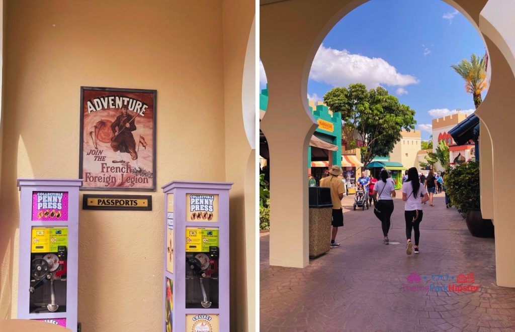 Busch Gardens Tampa Bay adventure sign in front of the park. Going to Busch Gardens alone doesn't have to be scary. Keep reading for more solo travel tips.