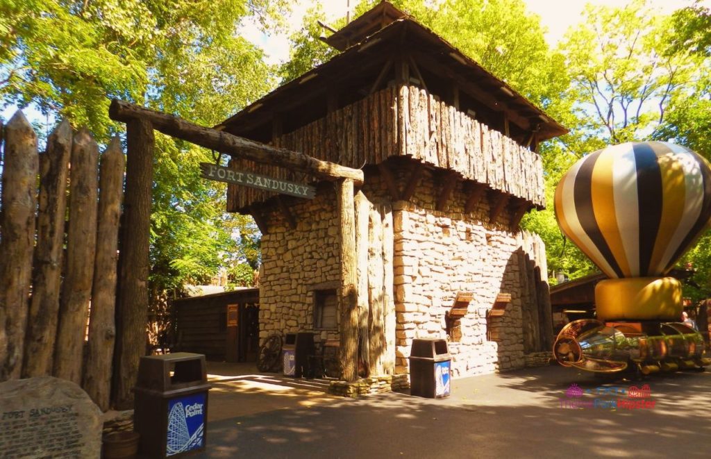 Cedar Point Fort Sandusky Entrance. Keep reading for more Cedar Point tips and tricks for beginners.