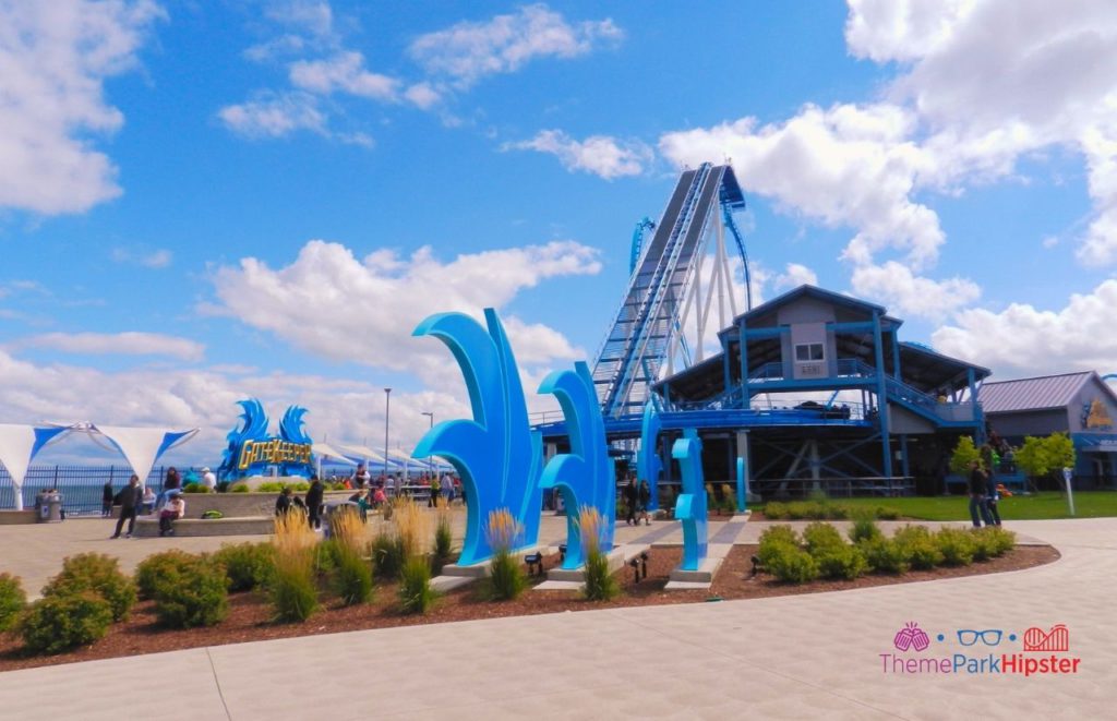 Cedar Point Gatekeeper Roller Coaster Entrance. Keep reading to learn about the best Cedar Point roller coasters ranked!