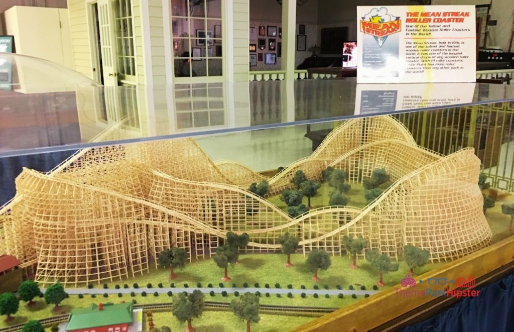 Mean Streak Roller Coaster Model at Cedar Point