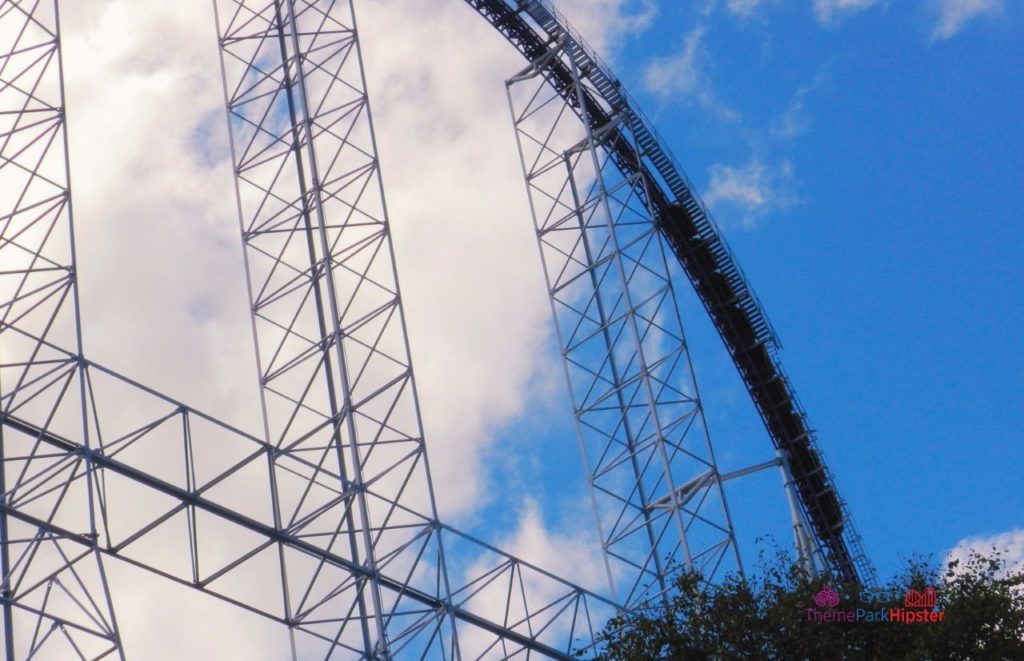 Cedar Point Millennium Force going down drop. Keep reading for more Cedar Point tips and tricks for beginners.