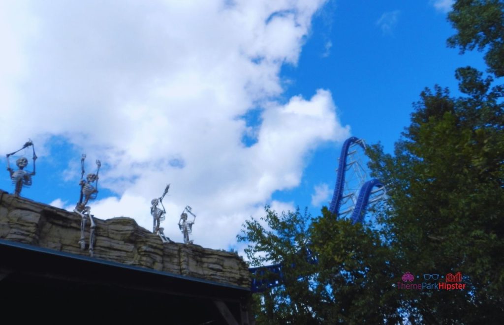 Cedar Point Millennium Force hills