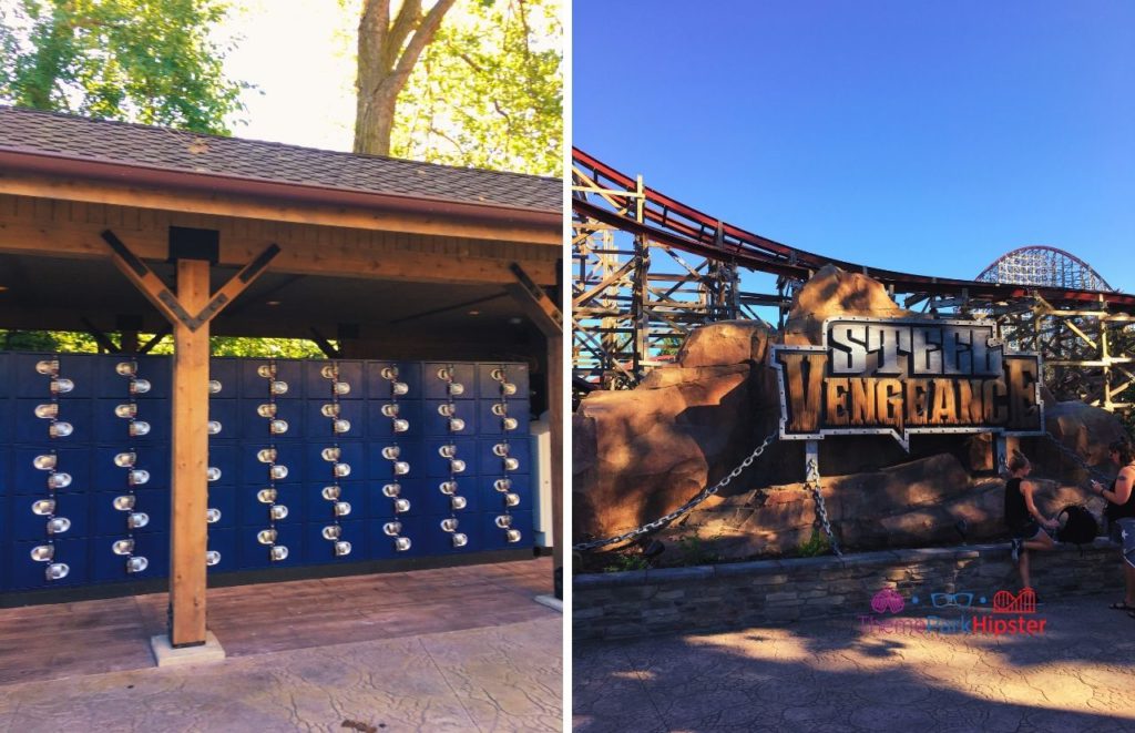 Cedar Point Steel Vengeance Lockers