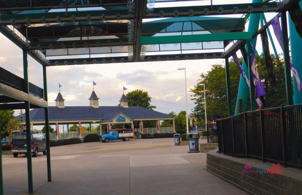 Cedar Point Sunrise over Blue Streak Roller Coaster. Keep reading to learn about the best Cedar Point roller coasters ranked!