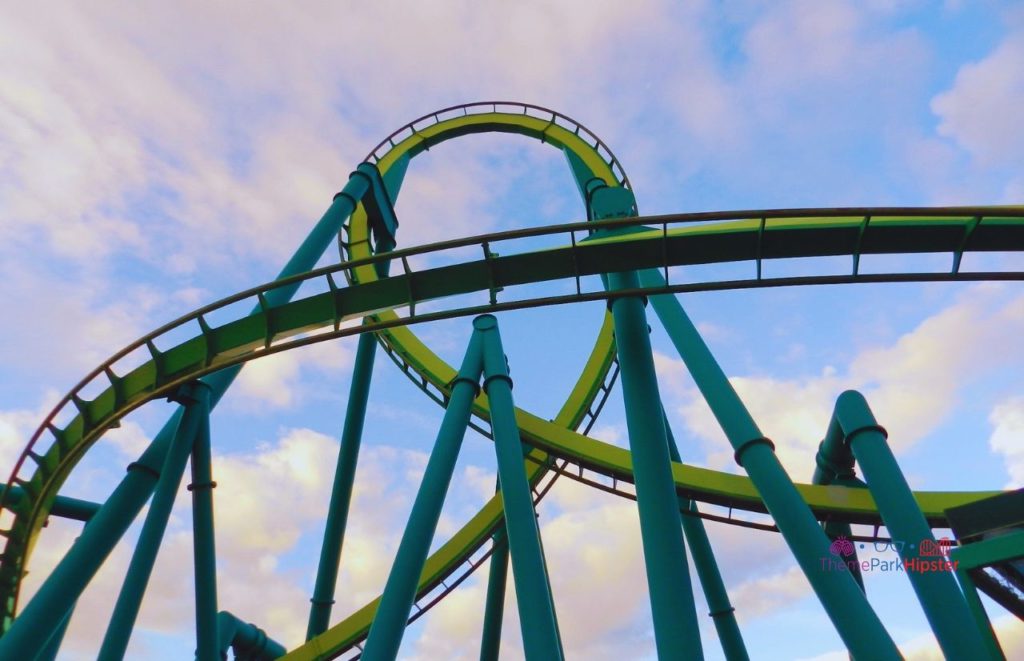 Cedar Point Sunrise over Raptor Roller Coaster Loop. Keep reading to learn about the best Cedar Point roller coasters ranked!