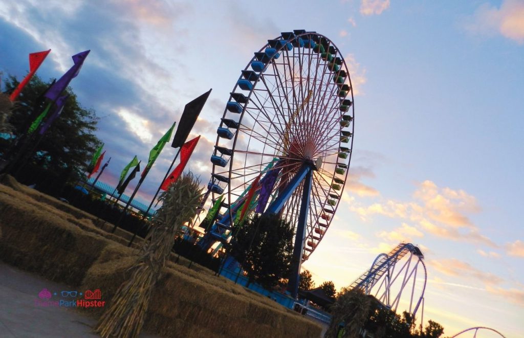 Cedar Point Sunrising over Ferris Whee