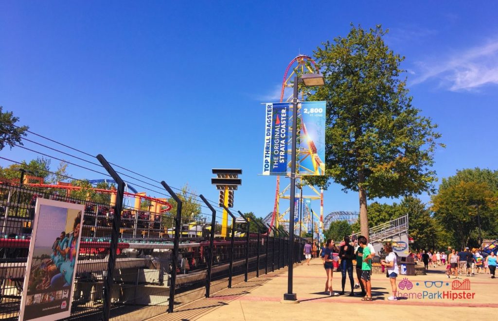 Cedar Point Top Thrill Dragster Launch. Keep reading for more Cedar Point tips and tricks for beginners.