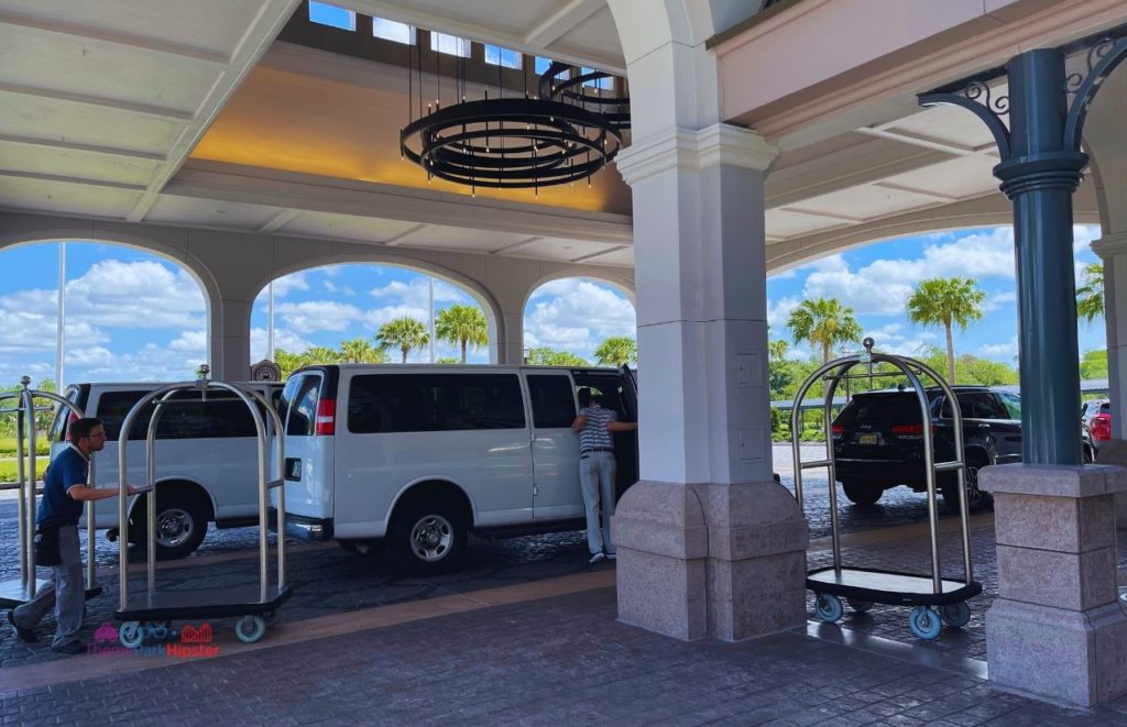 Disney Riviera Resort Arriving Vehicles