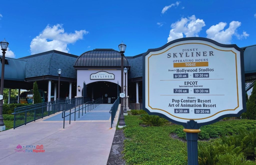 Disney Riviera Resort. Disney Skyliner hours and route. Keep reading to get the full Disney World Skyliner Guide with the Cost, Hours, Tips and more!