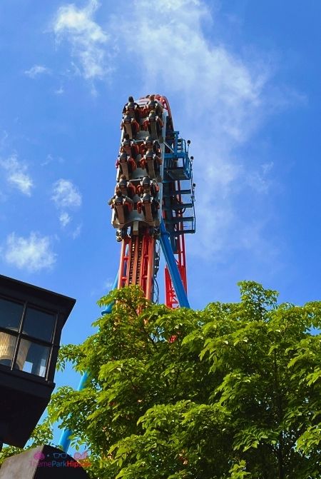 Fahrenheit Roller Coaster Drop at Hersheypark