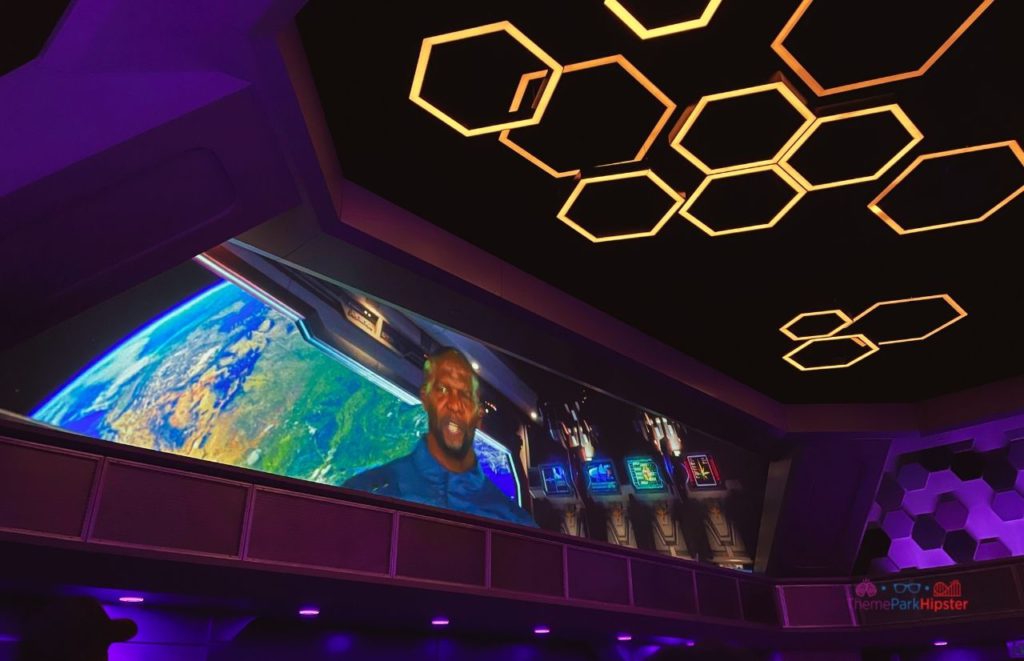 Guardians of the Galaxy at Epcot Walt Disney World Resort with Terry Crews. One of the best roller coasters in Florida.