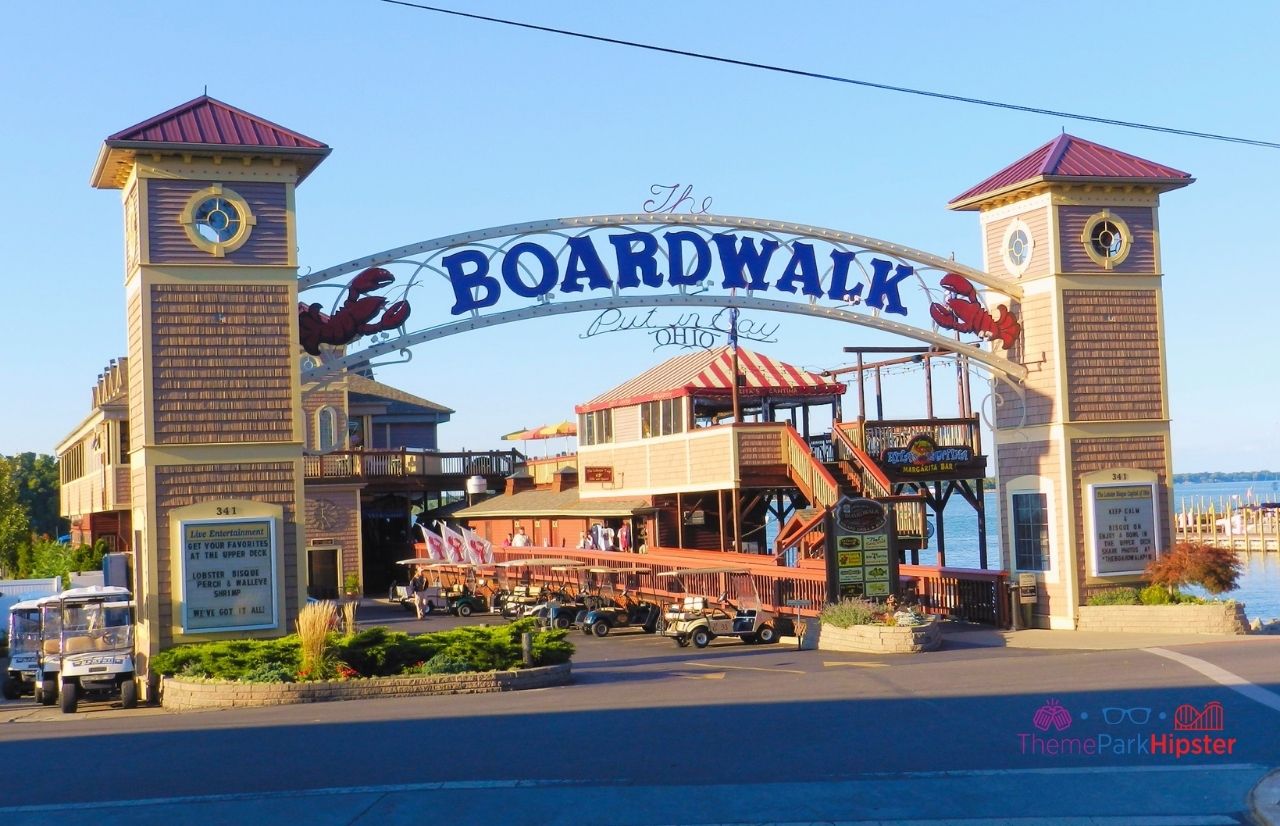 Lake Eerie Shores Put In Bay Ohio Boardwalk. Keep reading for more Cedar Point tips and tricks for beginners.