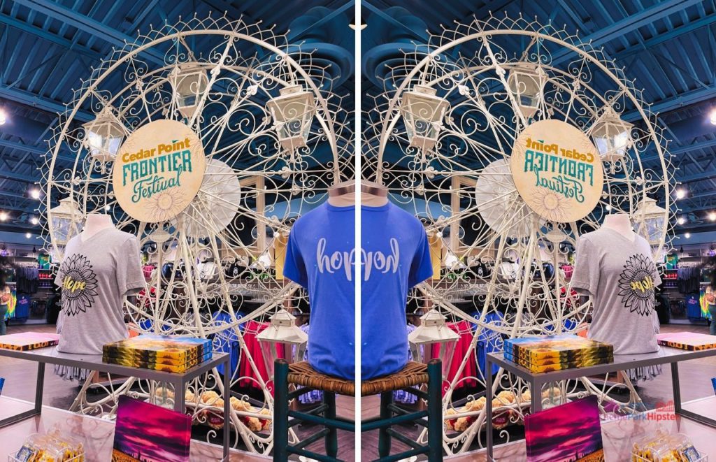 Cedar Point Frontier Festival Merchandise 