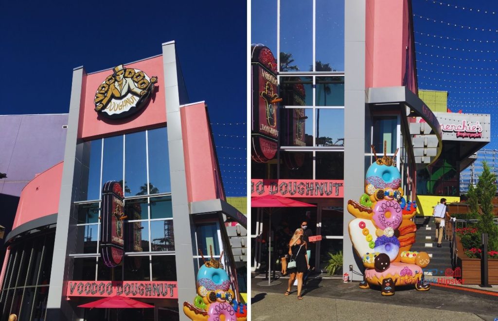Citywalk Universal Orlando Resort Voodoo Doughnut Entrance and Photo op